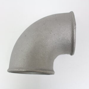 Cast Aluminum Elbow with Hose Ribs 350