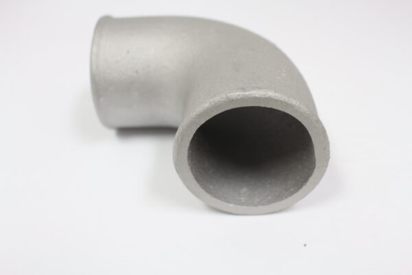 Cast Aluminum Elbow with Hose Ribs 225 - Image 3
