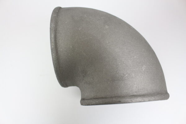 Cast Aluminum Elbow with Hose Ribs 400
