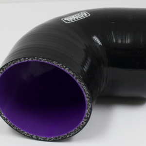 Silicone Elbow 90 3.00 Blk